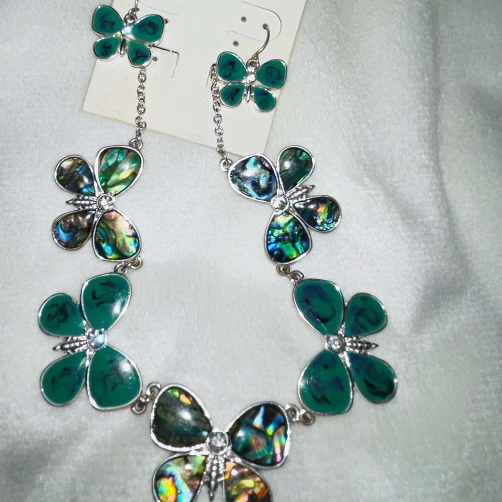 Butterfly necklaces